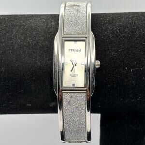 Silver Strada Cuff Watch